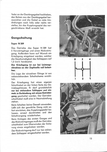 P19 - Bedienungsanleitung Porsche-Diesel, Super N309, Super L 319, Master 419