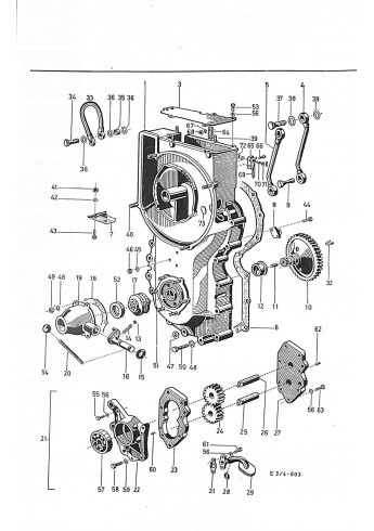 P20 - Ersatzteilliste Porsche-Diesel Super 308, Master 408, A 133, P133