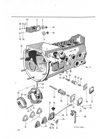 P20 - Ersatzteilliste Porsche-Diesel Super 308, Master 408, A 133, P133