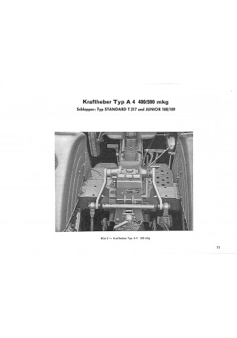 P21 - Porsche-Diesel Hydraulikanlagen, Technik, Bedienung, Reperaturetc.