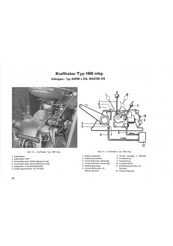 P21 - Porsche-Diesel Hydraulikanlagen, Technik, Bedienung, Reperaturetc.