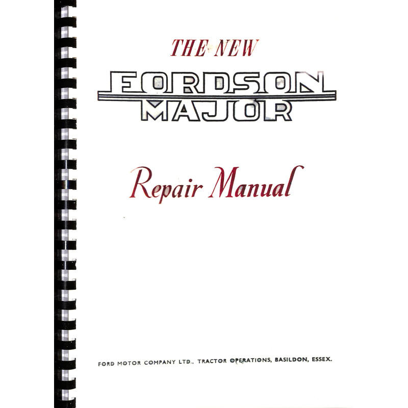 FO-02 Fordson Major Repair Manual