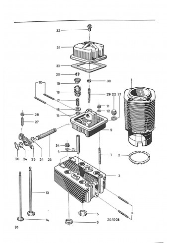 P25 - Werkstatt- Ersatzteile (onderdelenboek) Standard T 217