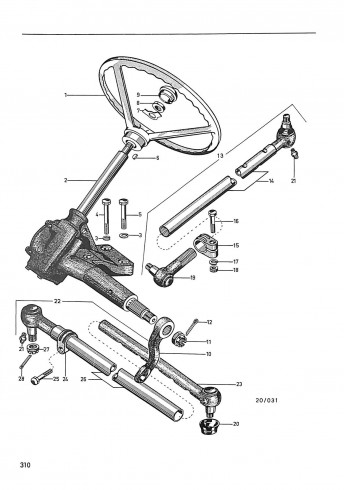 P25 - Werkstatt- Ersatzteile (onderdelenboek) Standard T 217