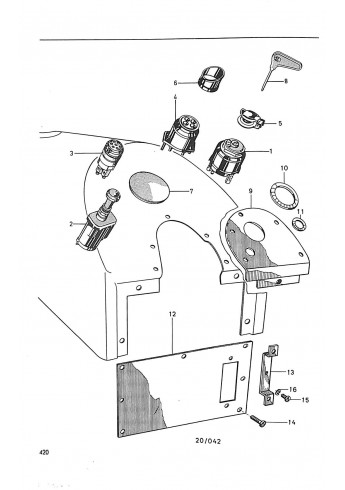 P25 - Werkstatt- Ersatzteile (onderdelenboek) Standard T 217