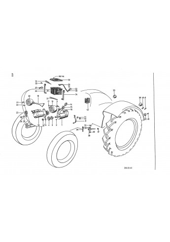 P25 - Werkstatt- Ersatzteile (onderdelenboek) Standard T 217