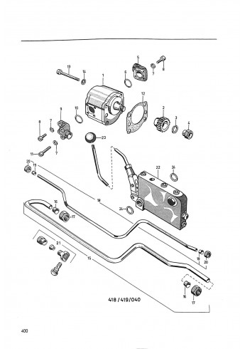 P27 - Werkstatt Ersatzteilliste Porsche-Diesel Master 418/419