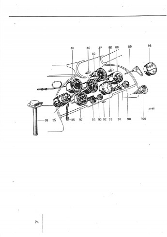 P33 - Ersatzteilliste Porsche-Diesel P122 (A122), Standard 208