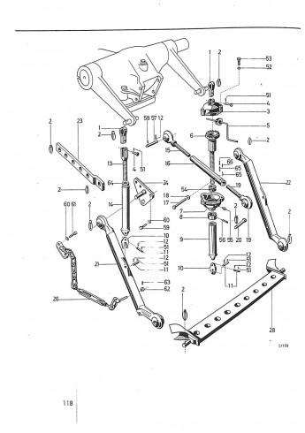 P33 - Ersatzteilliste Porsche-Diesel P122 (A122), Standard 208