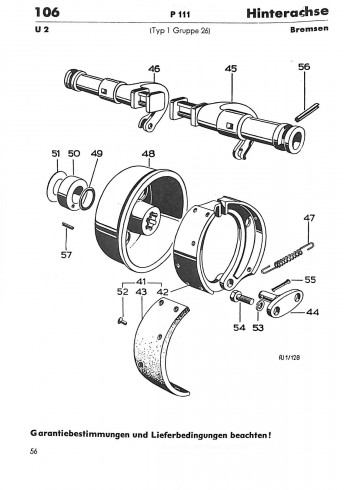 P34 - Ersatzteilliste Porsche-Diesel P111