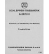 Z02 Betriebsanleitung, Ersatzteilliste ( onderhoudsboek), ZF/ZP-achterbrug A-20/18II, Voor de Master 408-409