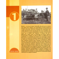 renault Tracteurs  - Tome 1 - 1919/1970 (geel)