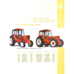 renault Tracteurs -  Tome 2 - 1971/2000 (geel)