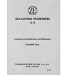 Z03 Ersatzteilliste,Wartungsanleitung (onderhoudsinstructie) ZF -Getriebe A-4 ( achterbrug) . Voor de Porsche Diesel Junior