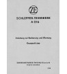 Z04 Betriebsanleitung, Ersatzteiliste,(onderhoud, Getr  ZF/ZP  , A216, Super 318-319, Master 418-419