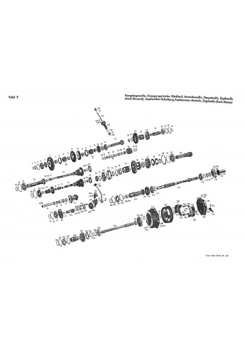 Z04 Betriebsanleitung, Ersatzteiliste,(onderhoud, Getr  ZF/ZP  , A216, Super 318-319, Master 418-419