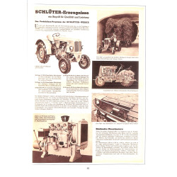 Schluter Illustrierte und Schlepper-Prospekte