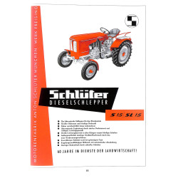 Schluter Illustrierte und Schlepper-Prospekte