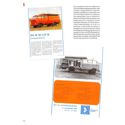 Deutsche Feuerwehr Fahrzeuge in Historischen Prospekten