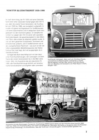 Ford LKW - Vom Typ AA zum Transit 1928-1986