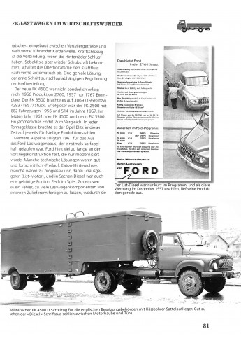 Ford LKW - Vom Typ AA zum Transit 1928-1986