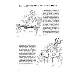 Betriebsanleitung für den Allgaier Schlepper AP17, gebruiksaanwijzing, handleiding