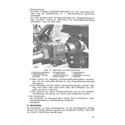 Betriebsanleitung für die Allgaier Dieselschlepper A111 A111V, gebruiksaanwijzing, handleiding 