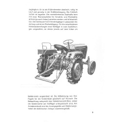 Betriebsanleitung Allgaier Dieselschlepper AP16, gebruiksaanwijzing, handleiding 