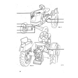 Betriebsanleitung für den Allgaier Dieselschlepper A12, gebruiksaanwijzing, handleiding 