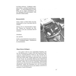 Bedienungsanleitung Super Master, Porsche-Diesel, gebruiksaanwijzing