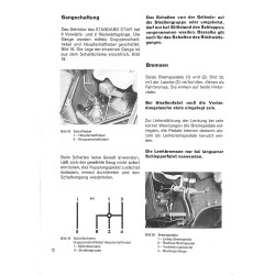 Bedienungsanleitung Porsche-Diesel Standard Star, Super Export, gebruiksaanwijzing