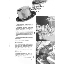 Bedienungsanleitung Porsche-Diesel AP18, gebruiksaanwijzing