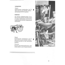 Bedienungsanleitung Porsche-Diesel AP18, gebruiksaanwijzing