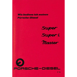 Bedienungsanleitung Porsche-Diesel, Super, Super L, Master, gebruiksaanwijzing