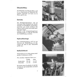 Bedienungsanleitung Porsche-Diesel, Super, Super L, Master, gebruiksaanwijzing