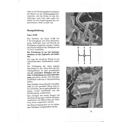 Bedienungsanleitung Porsche-Diesel, Super, Super L, Master, gebruiksaanwijzing