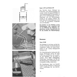 Bedienungsanleitung Porsche-Diesel, Super, Super L, Master, gebruiksaanwijzing