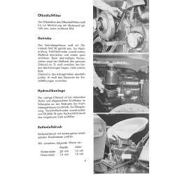 Bedienungsanleitung Porsche-Diesel Junior, gebruiksaanwijzing, handleiding