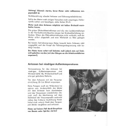 Bedienungsanleitung Porsche-Diesel Junior, gebruiksaanwijzing, handleiding