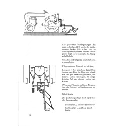 Bedienungsanleitung Porsche-Diesel Junior, gebruiksaanwijzing, handleiding