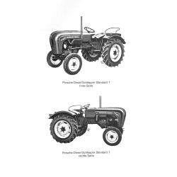 Montageanleitung Porsche-Diesel, Standard J, montage handleiding