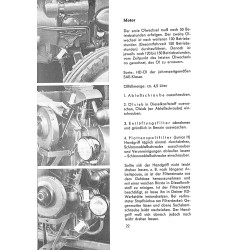 Bedienungsanleitung Porsche-Diesel Junior, gebruiksaanwijzing, handleiding