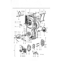 Ersatzteilliste Porsche-Diesel Super 308, Master 408, onderdelenlijst