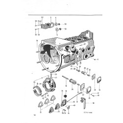 Ersatzteilliste Porsche-Diesel Super 308, Master 408, onderdelenlijst