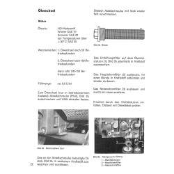 Bedienungsanleitung Porsche-Diesel Standard Star, Super Export, gebruiksaanwijzing