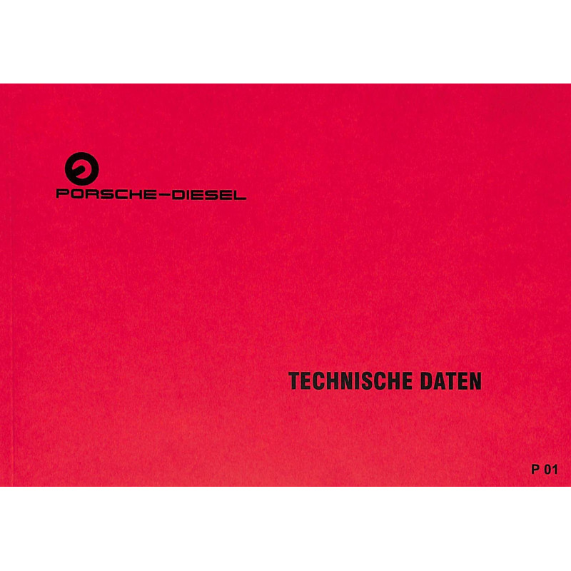 Porsche-Diesel Technische Daten, technische gegevens