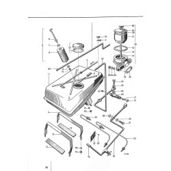 Ersatzteilliste Porsche-Diesel AP16, onderdelenlijst