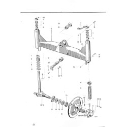 Ersatzteilliste Porsche-Diesel AP16, onderdelenlijst