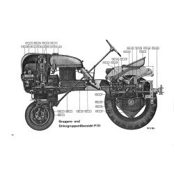 Ersatzteilliste Porsche-Diesel P111, onderdelenlijst