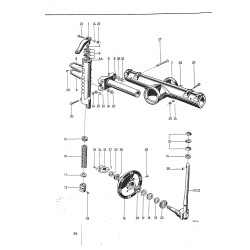 Ersatzteilliste Porsche-Diesel P122, onderdelen lijst